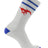 SMU Mustangs Socks - Vintage Striped, NCAA Licensed (Large)