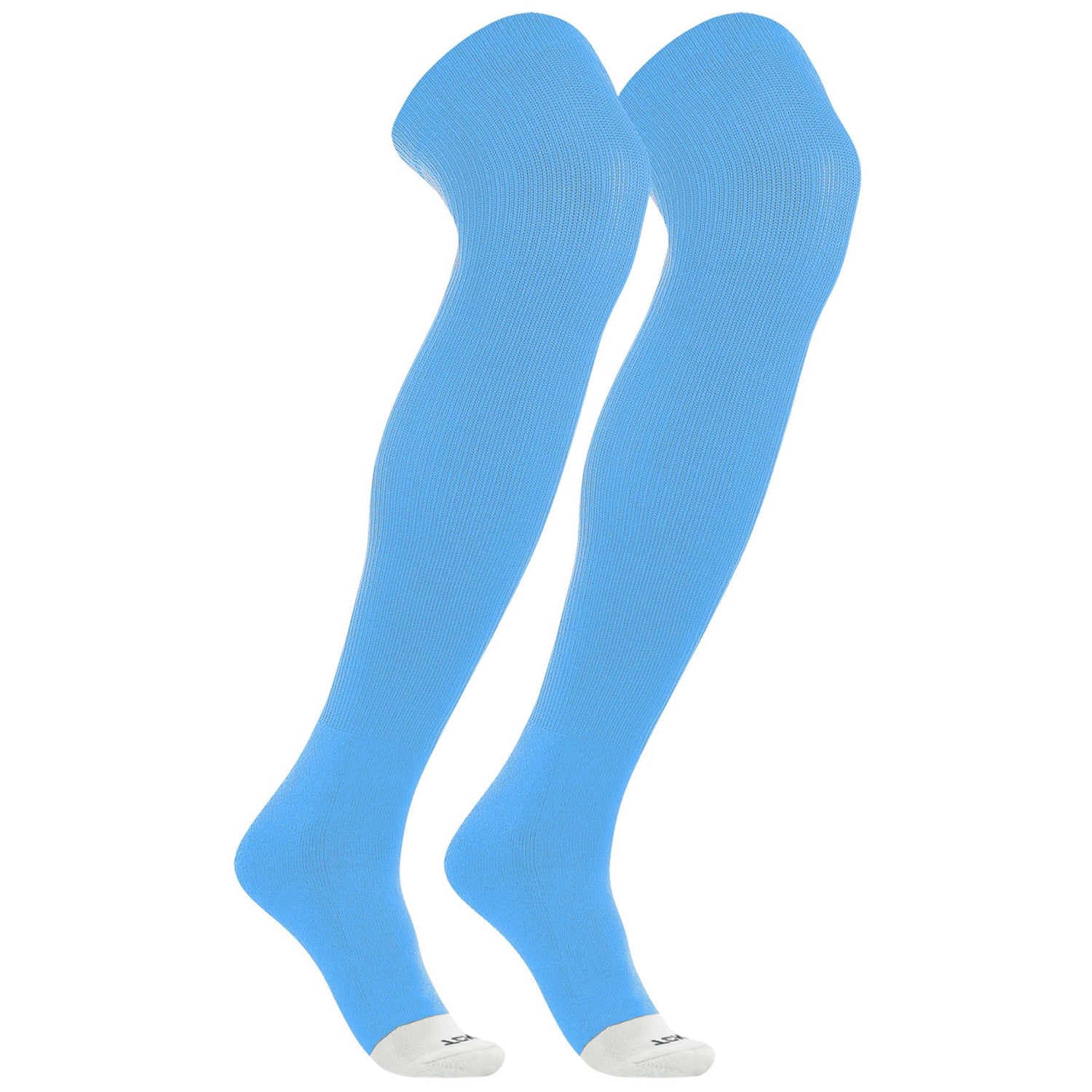 long blue football socks