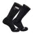 IQ Black -1 Pair / Large Zip Pocket High Performance Crew Socks