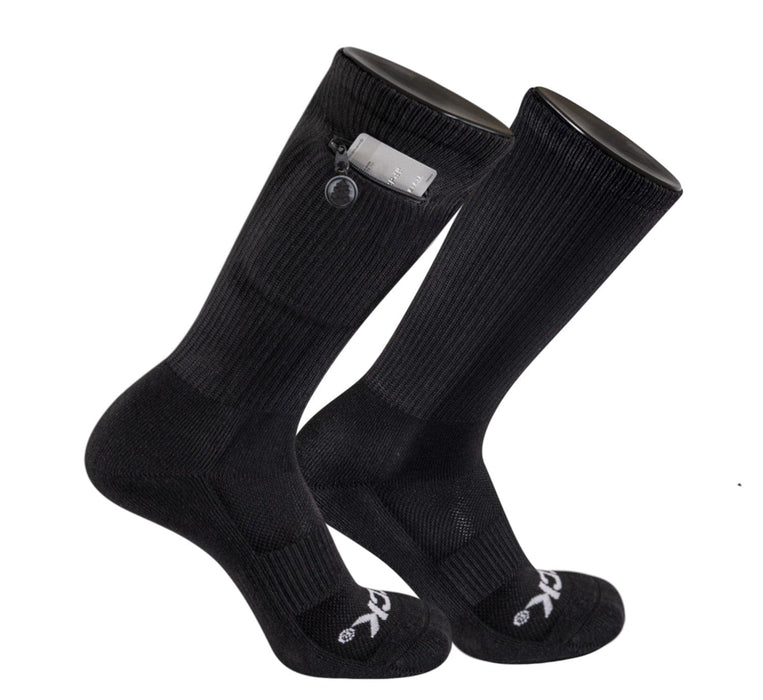 ZIPIT Zip Sox Zip-Up Compression Socks, Black - Small/Medium Black Small