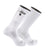 IQ White -1 Pair / Large Zip Pocket High Performance Crew Socks