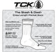 IQ Zip Pocket High Performance Crew Socks