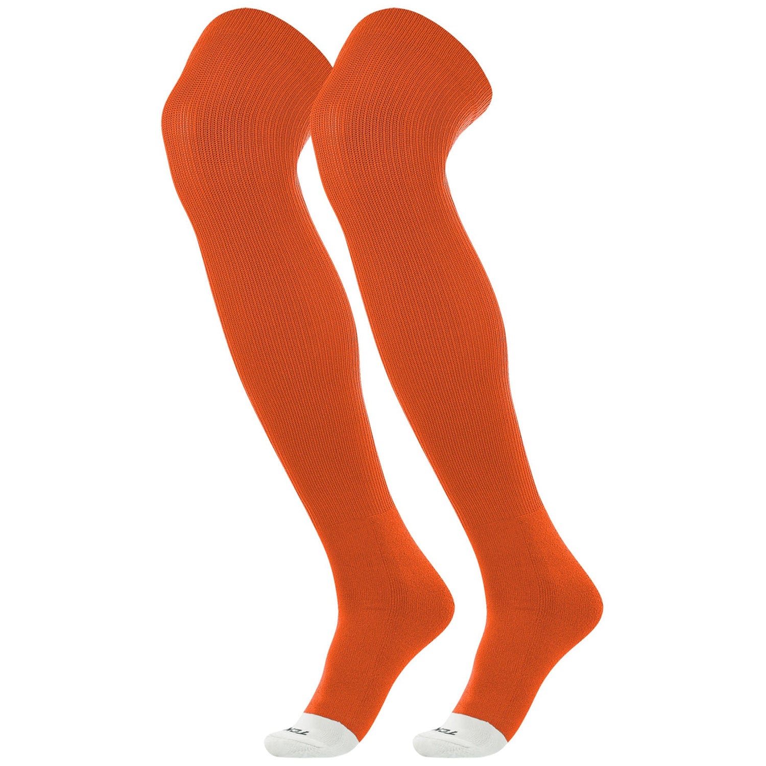 long orange soccer socks