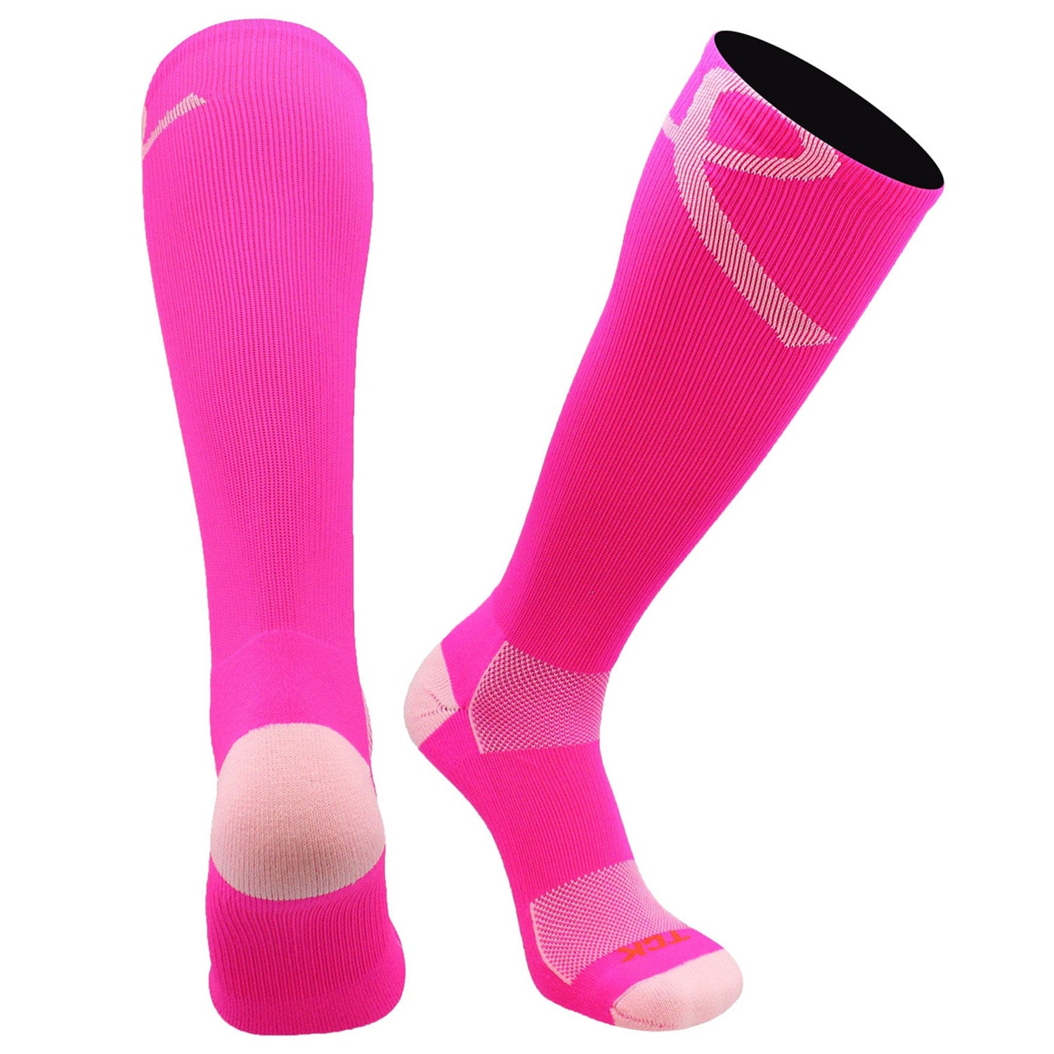 breast cancer awareness football socks
