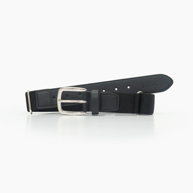 TCK Black / Adult TCK Movement Series Baseball Belt | Heavy-Duty Elastic & Zinc Locking Buckle