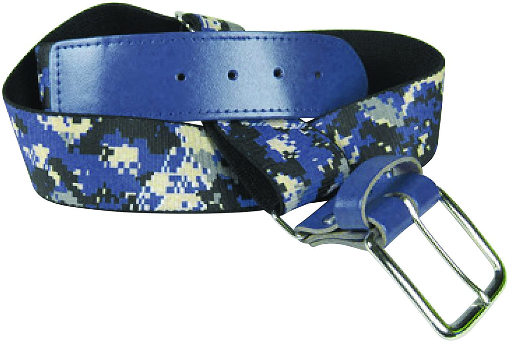 TCK Navy / Adult Digital Camo Design Baseball Belt and Softball Belt