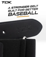 TCK Pro Baseball & Softball Belt | Premium Stretch Fit | Sizes for Youth & Adults