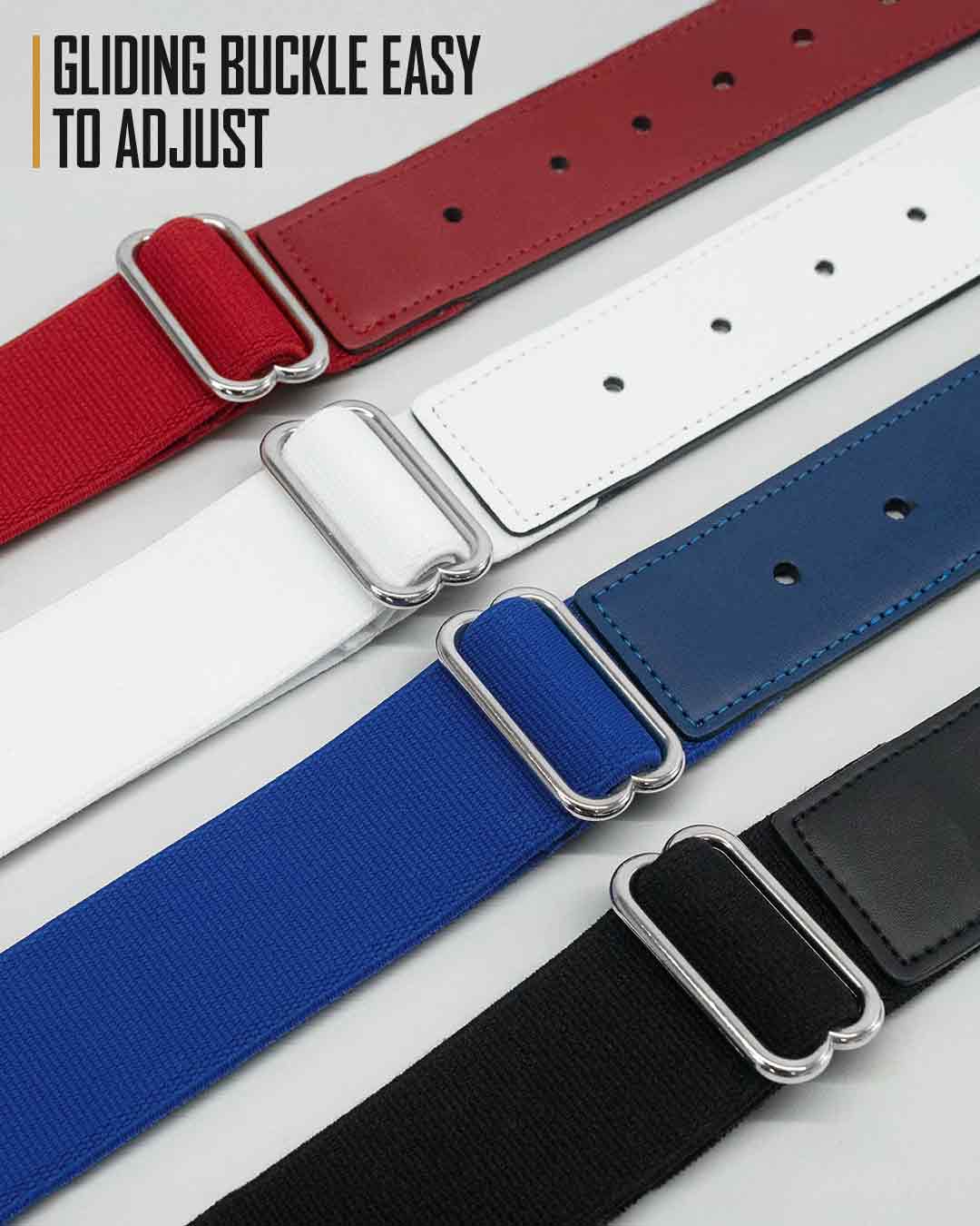 TCK Pro Baseball & Softball Belt | Premium Stretch Fit | Sizes for Youth & Adults