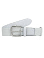 TCK White / Adult Pro Baseball & Softball Belt | Premium Stretch Fit | Sizes for Youth & Adults