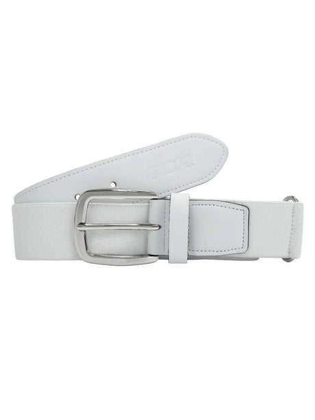 TCK White / Youth Pro Baseball & Softball Belt | Premium Stretch Fit | Sizes for Youth & Adults