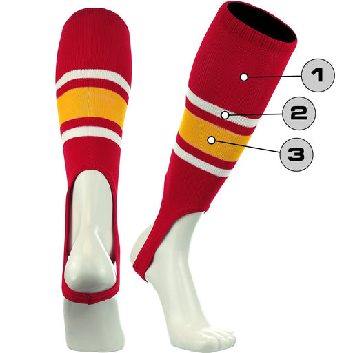 TCK Custom Baseball Stirrups - Pattern E