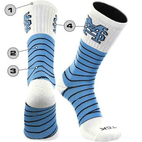 TCK Custom Logo Tape Sock (20-30 mmHg Ankle Compression)