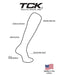 TCK Custom Striped Over the Knee Baseball Socks - Dugout Pattern D