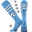 TCK Main/Accent 1/Accent 2 / Large Custom Baseball Socks - Diamond Builder Pattern 8