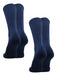 TCK 2 Pairs-Navy / Small Prosport Crew Socks - Team Colored Crew Socks For All Sports