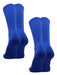 TCK 2 Pairs-Royal / Small Prosport Crew Socks - Team Colored Crew Socks For All Sports