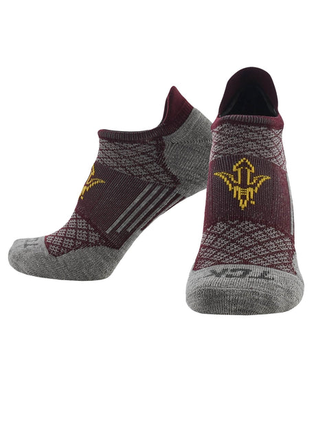 TCK Arizona State Sun Devils / Large Arizona State Sun Devils No Show Tour Socks