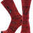 TCK Arkansas Cardinal/Black/White / Large Arkansas Razorbacks Mayhem Crew Socks