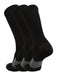 TCK Athletic Sports Socks Crew Length 3-pack