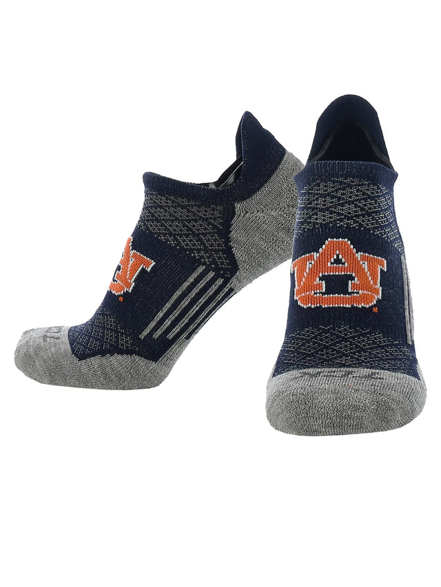 TCK Auburn Tigers / Large Auburn Tigers No Show Tour Socks