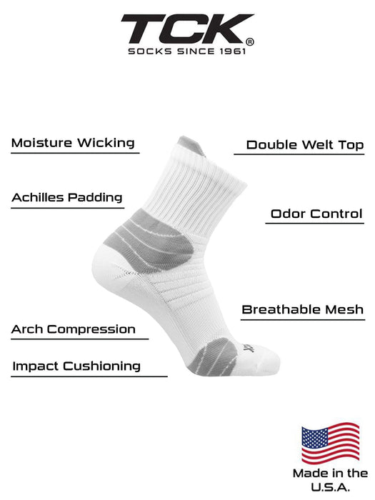 TCK Basketball Half Crew Socks Crossover Multisport