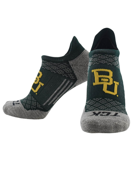 TCK Baylor Bears / Large Baylor Bears No Show Tour Socks