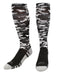 TCK Black Camo / X-Large Elite Long Sports Socks Woodland Camo Over the Calf