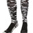 TCK Black Camo / X-Large Elite Long Sports Socks Woodland Camo Over the Calf