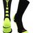 TCK Black/Electric Green / Large Lacrosse Socks Midline Logo Crew