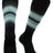 TCK Black/Graphite/Mint Green / X-Large Dugout Socks For Baseball and Softball