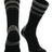 TCK Black/Grey / X-Large Striped Merino Wool Hiking Socks For Men & Women