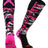 TCK Black/Hot Pink / Large Breast Cancer Awarness Socks Pink Camo Over The Calf