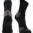 TCK Black / Large Basketball Half Crew Socks Crossover Multisport