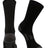 TCK Black / Large Elite Performance Sports Socks 2.0 Crew Length