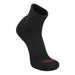 TCK Black / Large GOAT Socks Quarter Length