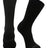 TCK Black / Large Multisport Athletic Crew Socks Extended