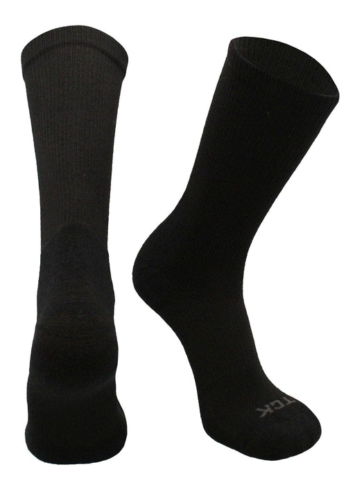 TCK Black / Large Pickleball Socks Crew Length