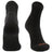 TCK Black / Large Pickleball Socks Quarter Length