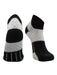 TCK Black / Large Plantar Fasciitis Relief Socks for Men and Women with Targeted Compression