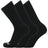 TCK Black / Large Postgame Soft Crew Socks For Men & Women