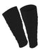 TCK Black / Large Pre Scrunched Football Leg Sleeves For Men and Boys