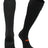TCK Black / Large Premier Soccer Socks with Fold Down Top
