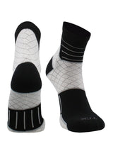 TCK Black / Medium Achilles Tendonitis Compression Socks For Women and Men, Low Crew 20-30mmHg Compression