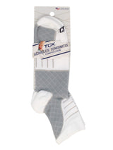 TCK Black / Medium Achilles Tendonitis Compression Socks For Women and Men, Low Crew 20-30mmHg Compression