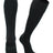 TCK Black / Medium European Soccer Socks Fold Down Top