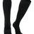 TCK Black / Medium Soccer Socks Youth Toddler Adult Fold Down Top MS Multisport Tube Socks