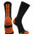 TCK Black/Orange / Medium Baseline 3.0 Athletic Crew Socks Adult Sizes Team Colors