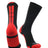 TCK Black/Scarlet / Large Baseline 3.0 Athletic Crew Socks Adult Sizes Team Colors
