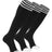 TCK Black/White 3-Pack / X-Small Prosport Trio Tube Socks