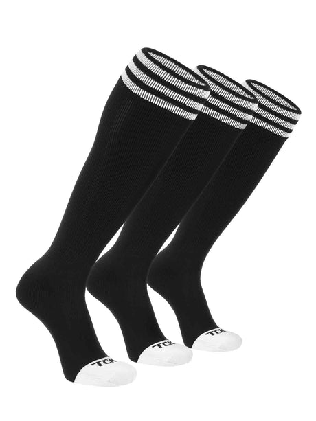 TCK Black/White 3-Pack / X-Small Prosport Trio Tube Socks